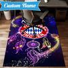 Custom Name Bayern Munich Dreamscape Rug Game Carpet, Floor Mat for Bedroom Living Room Entryway Rug, Home Decor Idea Gift for Christmas birthday