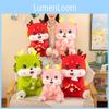Dragon Plush Toy New Year Gift Bottle Dragon Custom Logo Options Soft Pp Cotton**