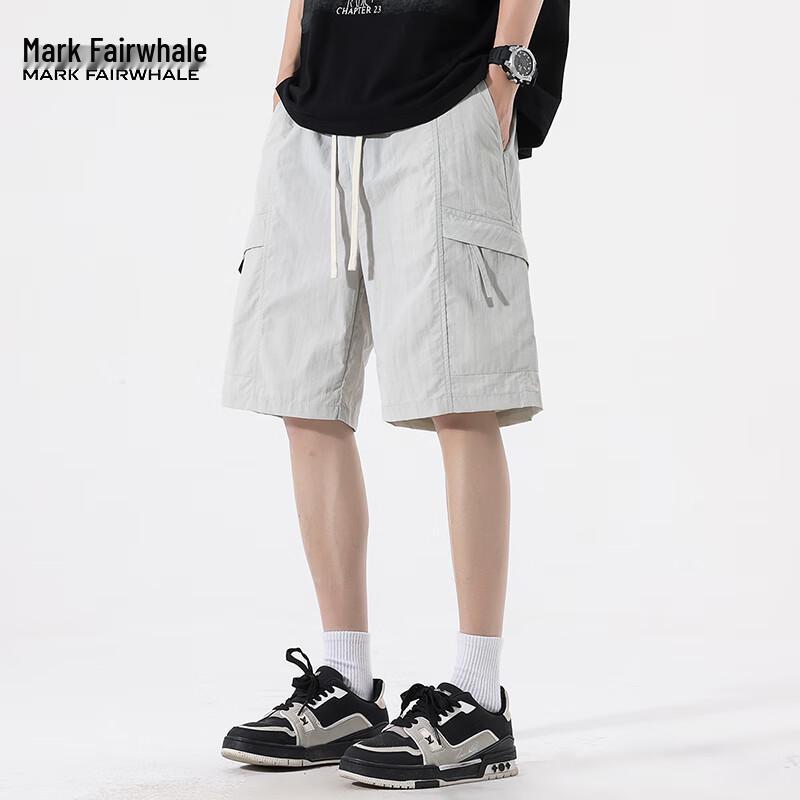 Mark Huafei Men s Ice Silk Cooling Casual Shorts 3XL