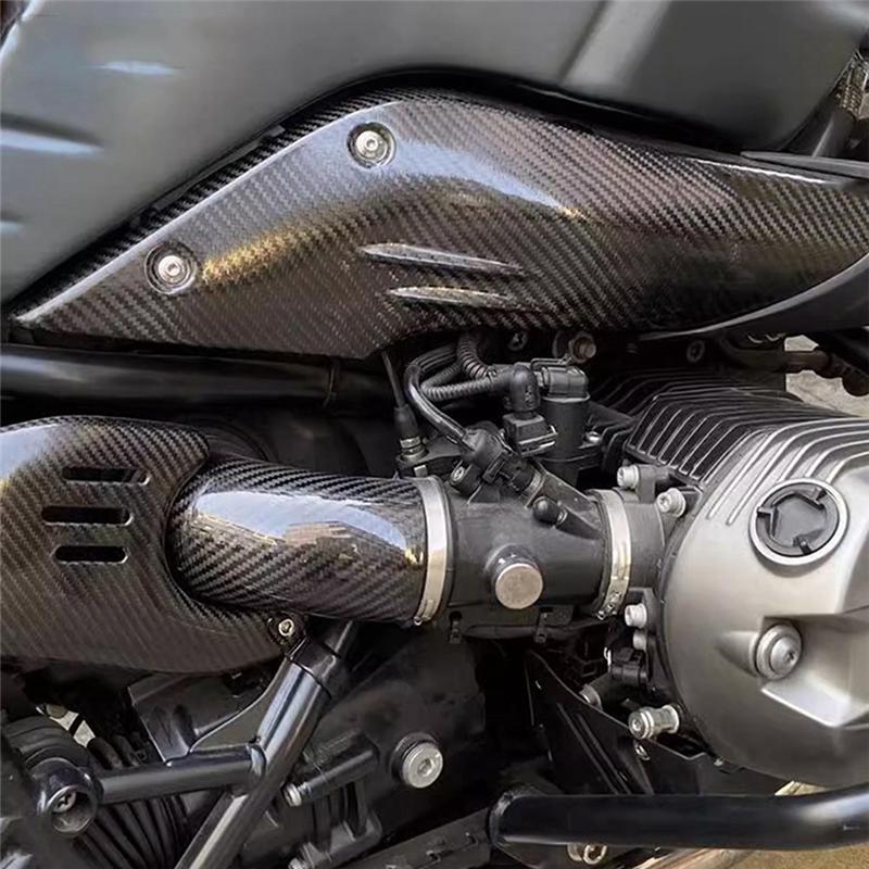 Precise Carbon Fiber Motorcycle Air Intake Covers Fairing Decoration Guard For BMW RNINET R9T Pure Urban R NINE T Scrambler
