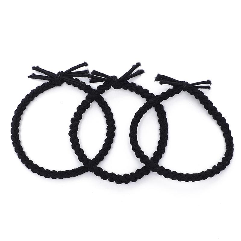 

Японская и корейская резинка для волос с косичками в тон цвета: Двойное использование: веревка для волос, повязка на голову, браслет