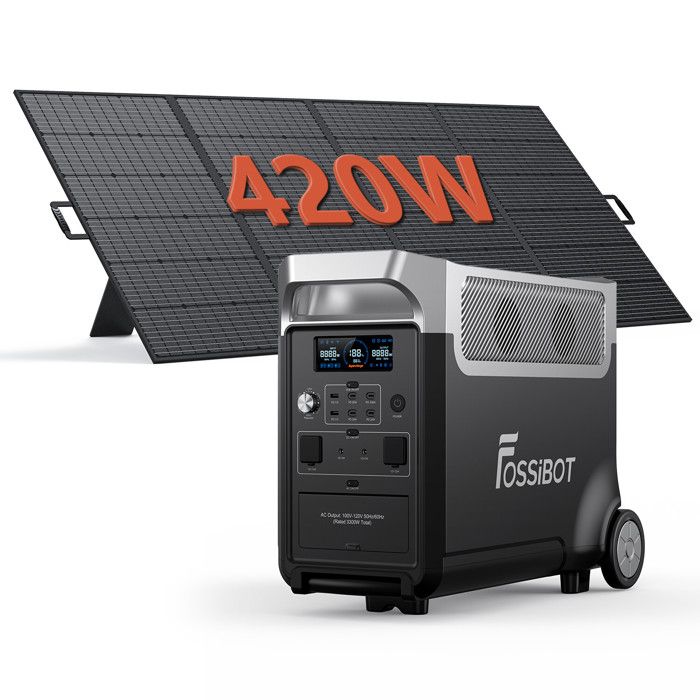 FOSSiBOT F3600 elektriskais ģenerators un 400W
