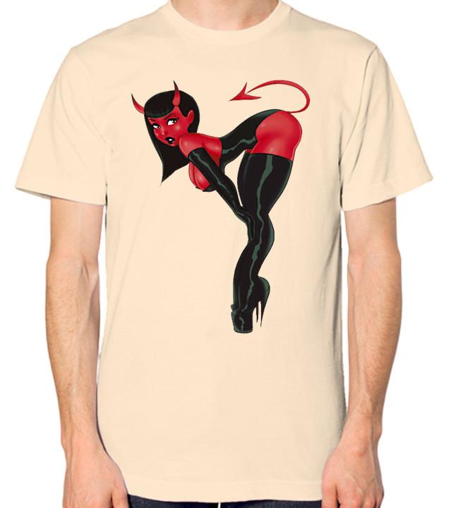 

Sexy Devil Woman T-Shirt 4XL