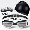 Junwen HD Anti-fog Swimming Goggles Set