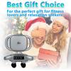 6 Head Massage Gun Deep Tissue with 9 Levels & 9 Modes, Electric Massager Tool for Legs, Arms, Waist, Back, Buttocks - Full Body Muscle Pain Relief,