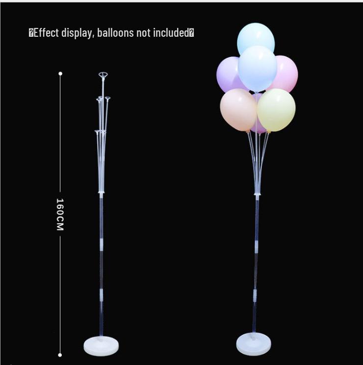 Transparent Balloon Stand for Birthday Party Decorations