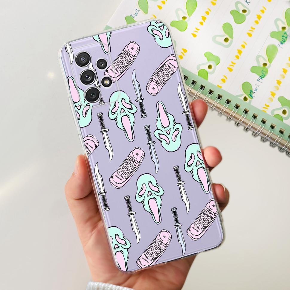 For Samsung Galaxy A53 5G Case Soft Silicone TPU Back Cover For Samsung A53 SM-A536B/DS Case 6.5" Phone Cover Shockproof Bumper