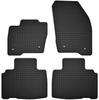 Set of Rubber Mats For: Ford Edge MK2 SUV (from 2014 To 2024)