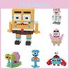 Губка Боб Квадратні Штани Будівельні Блоки Іграшка Міні Фігурки Дитячий Подарунок День Народження Різдво
