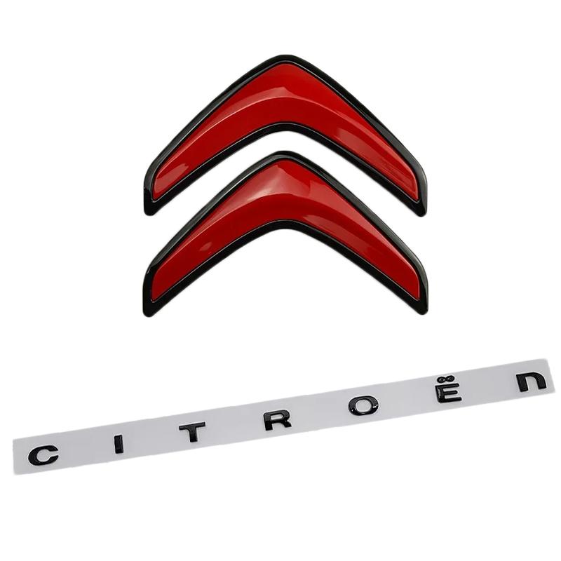 Lettere Stemmi Baule Posteriore Adesivo Auto Emblema per Citroen Xsara C3 Picasso Elysee Berlingo XR C4 Sega Aircross C5 Logo Accessori HT6