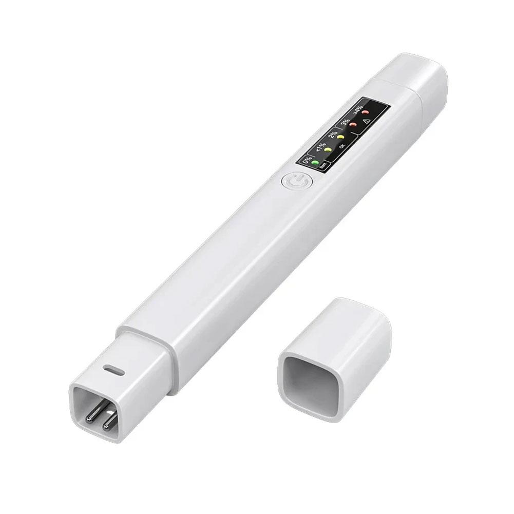 Тестер качества тормозной жидкости в виде ручки Универсальный тестер тормозной жидкости Цифровой тестер автомобильной тормозной жидкости Инструмент для тестирования транспортных средств Автомобильный Автомобильный белый