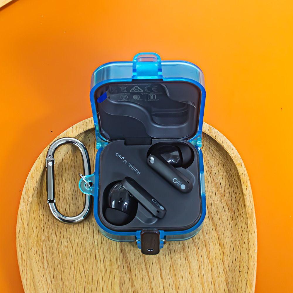 Transparent Earphone Protective Case Security Lock Protector New Clear Cover for CMF Buds Pro 2