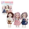 Fashionable Toddlers Mini Dolls for Little Girl Toy Collection 3D Eye Cute Dolls