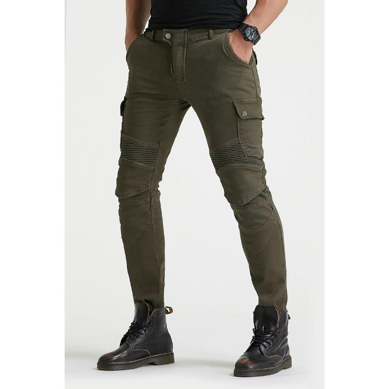 Vendita all'ingrosso del produttore jeans da moto uomo e donna anti-caduta pantaloni per moto Kevlar resistenti all'usura pantaloni da ciclismo da corsa