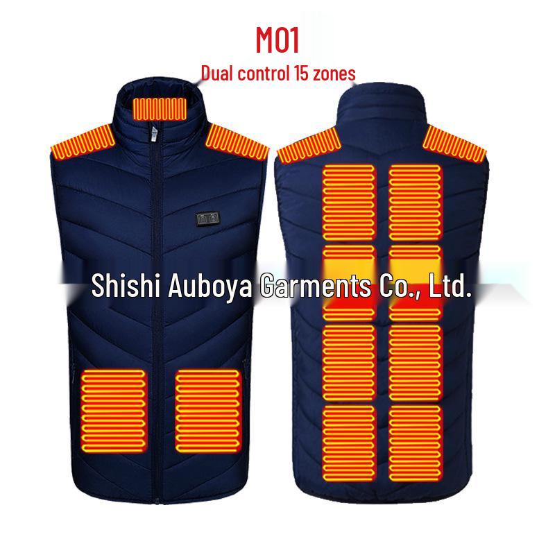 Unisex Heated Vest: Intelligent Temperature Control, Warmth-Retaining Winter Sleeveless Jacket