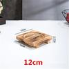 Heat Insulation Wooden Mat Iron Plate Bottom Board Bowl BBQ Square Wood Pad Stone Casserole Pot Pad Placemat for Dining Table