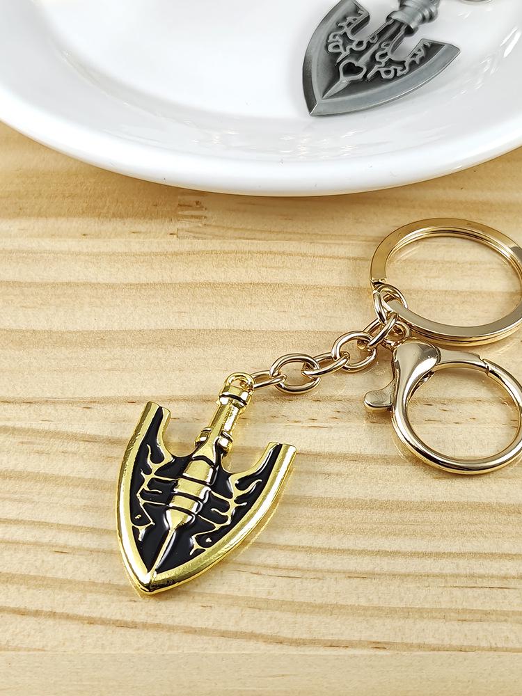 Golden Wind Stand Arrow Keychain - JOJO's Bizarre Adventure Backpack Charm
