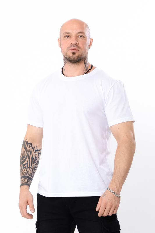 

Classic Men’s White Tee – Comfortable & Stylish Everyday Wear, Summer, 8012-5 HC S білий