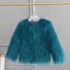Winter Children's Clothing Wool Fur Children's Fur Coat Women's Children's Long Sleeved Thick Clothes
