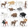 Captivating Wildlife Pvc Animal Figurines Set Featuring Cougar Raccoon And Moose