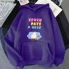 Seven Days A Week HoodiesDuck Kawaii Cartoon Sweatshirts Korean Style Casual Women Winter Coats Clothing for Girls Tops