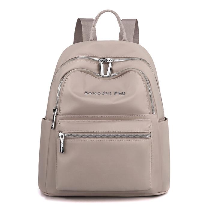 New Backpack Women's Fashion Trend Large Capacity Backpack Travel Portable Anti Splash Bag