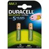 Wiederaufladbarer Akku Duracell RCR AAA X2 900 MAH