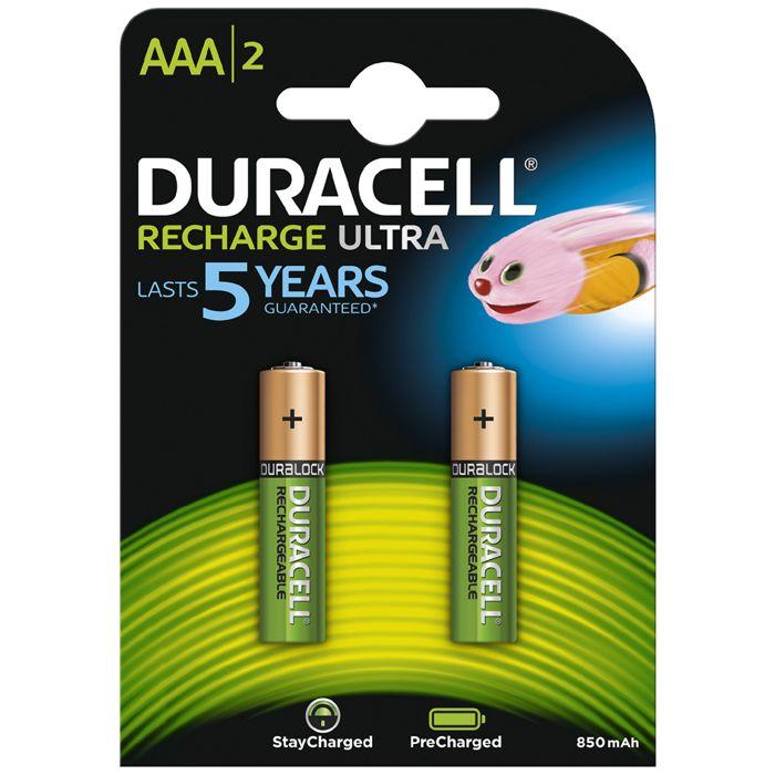 Wiederaufladbarer Akku Duracell RCR AAA X2 900 MAH