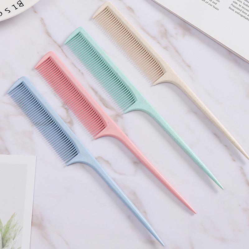 Korean Style Wheat Straw Hair Styling Comb for Men and Women with Independent Packaging, Multiple Options Available.