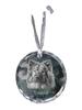 Eurasian, Eurasier - Crystal Bauble with a Photo, Dog Photo In Crystal, Personalized Christmas Tree Ornament by Brand
