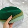 Korean Vintage Cotton Beret Hat With Breathable Design For Women Summer Style