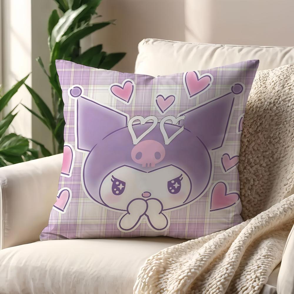 Kawaii KKuromiS cushion cover For Pillow Printing Sofa Decoration Home Car Room Coffee Shop Office Nordic Simplicity