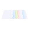 Multi Layer File Storage Bag 6 Colors Pocket Multifunctional Hanging File Folder for Family School Office Travel