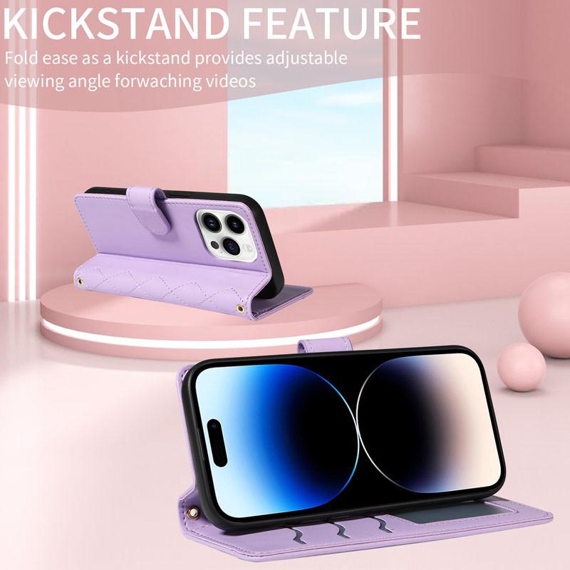 Leather Wallet Case for iPhone 13 12 11 X XS 8 7 SE 2020 2022 Pro Plus Max Luxury Leather Casing Magnetic Buckle Card Slots Phone Cover