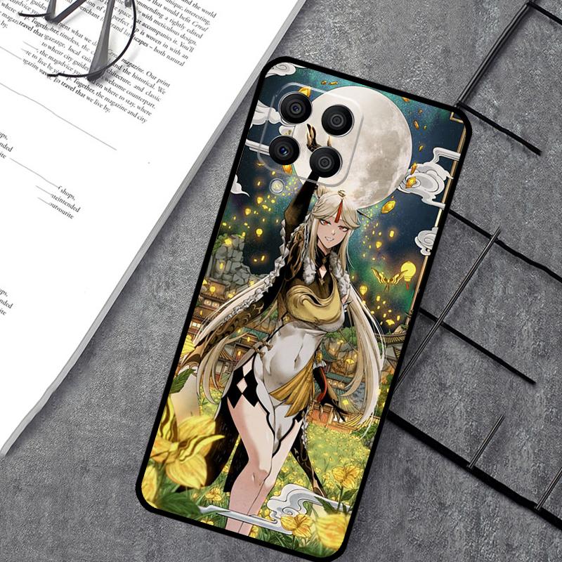 Genshin Impact NingGuang Case For Samsung Galaxy M15 M11 M12 M13 M14 M06 M16 M36 M56 M31 M53 M32 M52 M35 M55 M34 M54