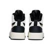 Anta Leather Fleece Lined Slip Resistant Abrasion Resistant High Top Skateboard Shoes Men's Black White 912148911-2