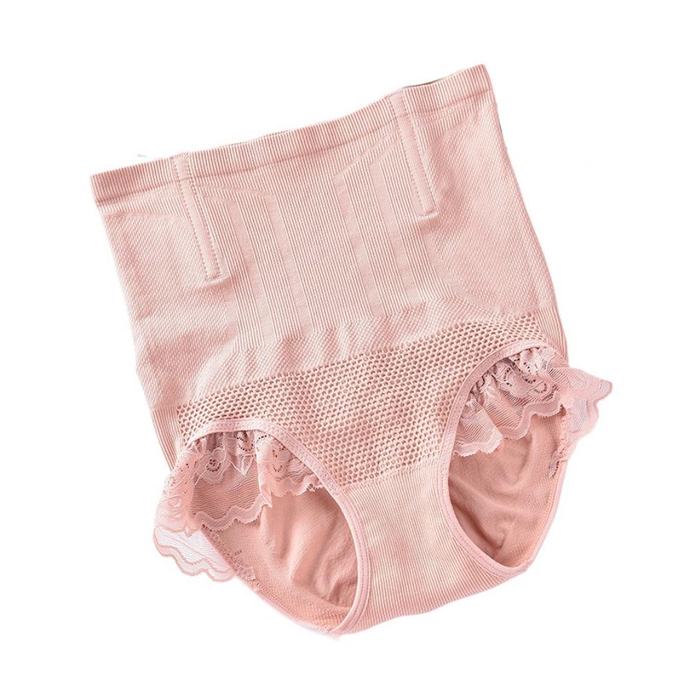 Elastic High Waist Postpartum Body Shaper Shapewear Large Size Seamless Underpants Waist Trainer Panties Butt Lifter Briefs Lady
