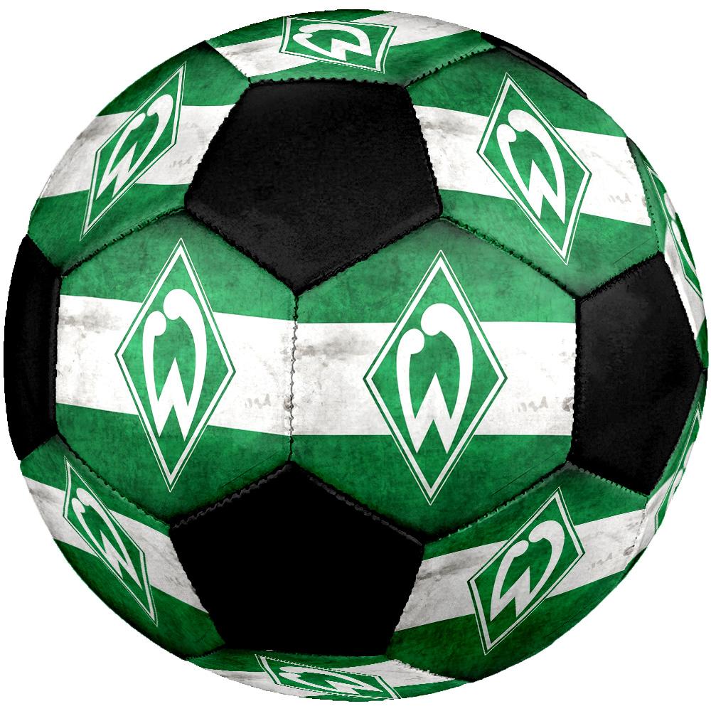 Sportverein Werder Bremen Soccer Ball Colorful All Ages Machine Stitched PVC Competition Ready Durable High-Bounce.SIZE5