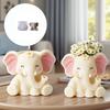 Creative Elephant Silicone Mold for Handmade Flower Pot Jewelry Holder and Candle Stand Planter Mould