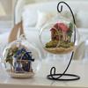 Wedding Candle Holder Candlestick Glass Ball Confused Doll Hanging Bracket Stand