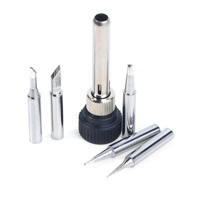 Für Esd 852D 936 937D 898D 907 Hakko Eisen Spitze Kanüle Gehäuse Und 5 X Lötkolben Tipps Löten Station Eisen Griff adapter