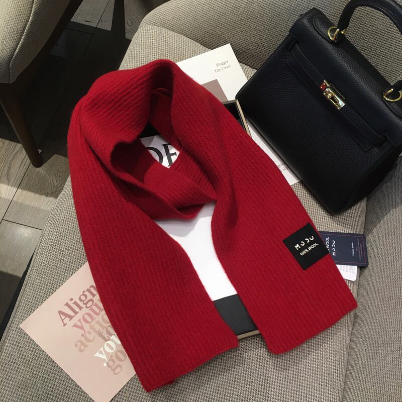 Шарф вязаный из смесовой кашемировой пряжи