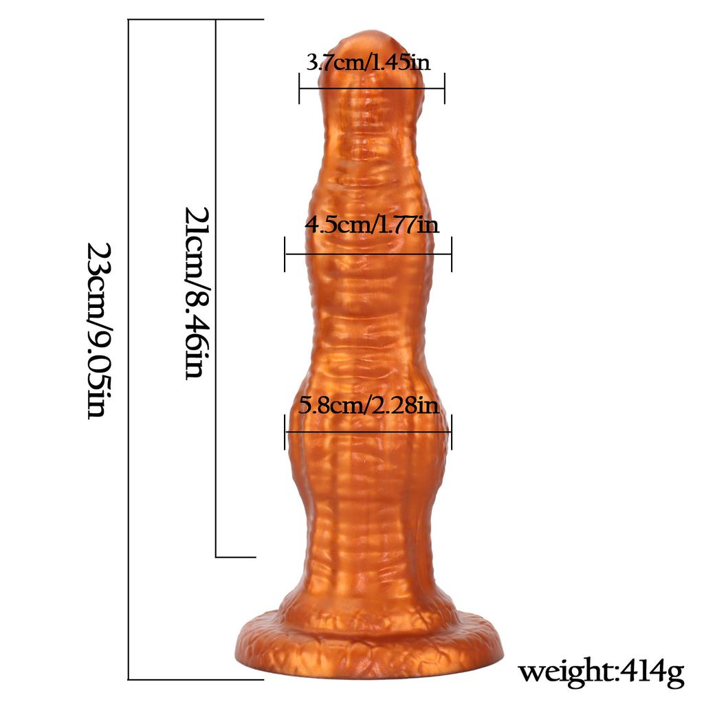 Silicone Imitation Animal Dog Dick Fake Penis Shaped Dildo