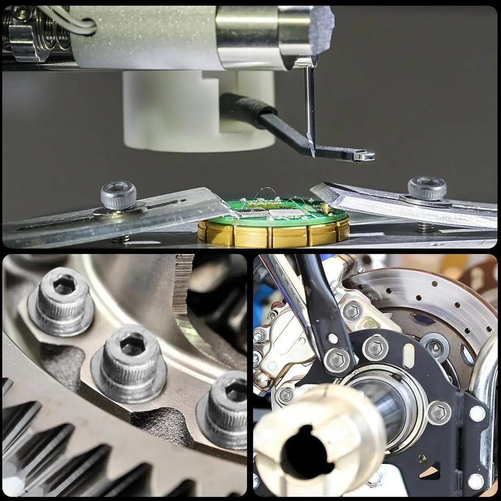 VKKM 830 Piece M2 Stainless Steel Screw Set, Including Nuts, Washers, and Tools, Multiple Specifications, Practical Preferred.