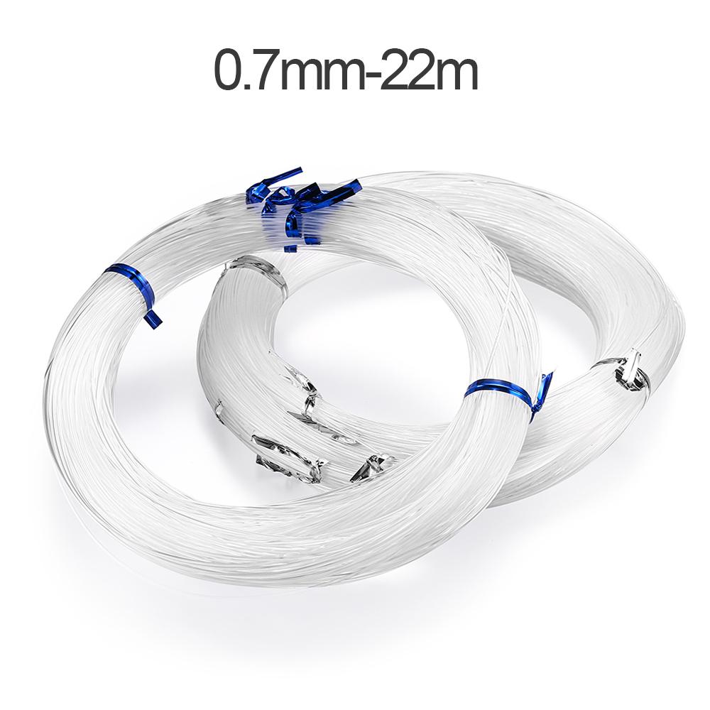1PC 0.2-1mm Fishing Line for Beads Wire Clear Non-Stretch Nylon String Beading Cord Thread For Jewelry Making Supplies Wholesale