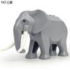 Animal World City Farm Vegetable Garden Cute Animals Elephant Camel Sika Deer Figures Building Block Bricks Toys For Children