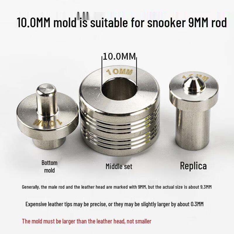 

Jundingying 10MM Hydraulic Billiard Cue Tip Mold