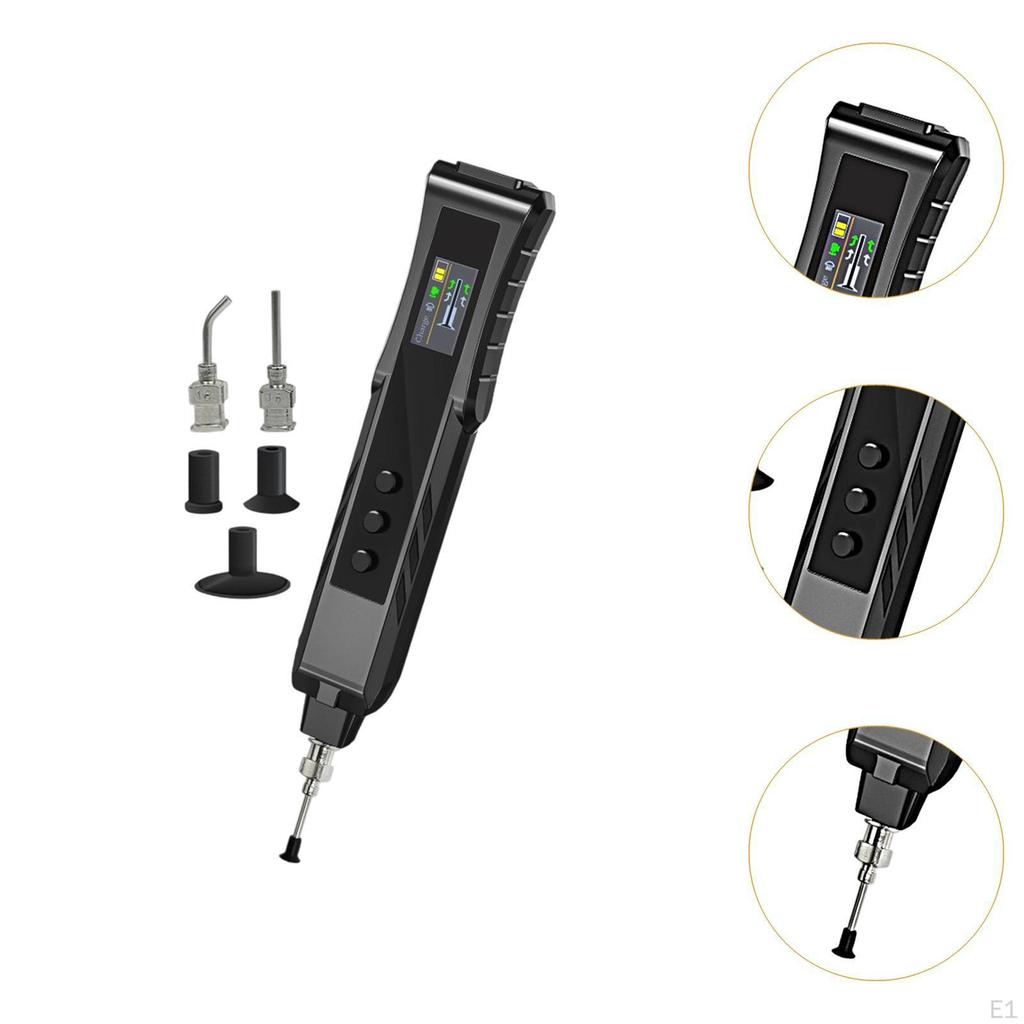 Vacuum Sucking Pen IC Pick Up Tool Kit Portable Remover Interchangeable Cups for Electric Component