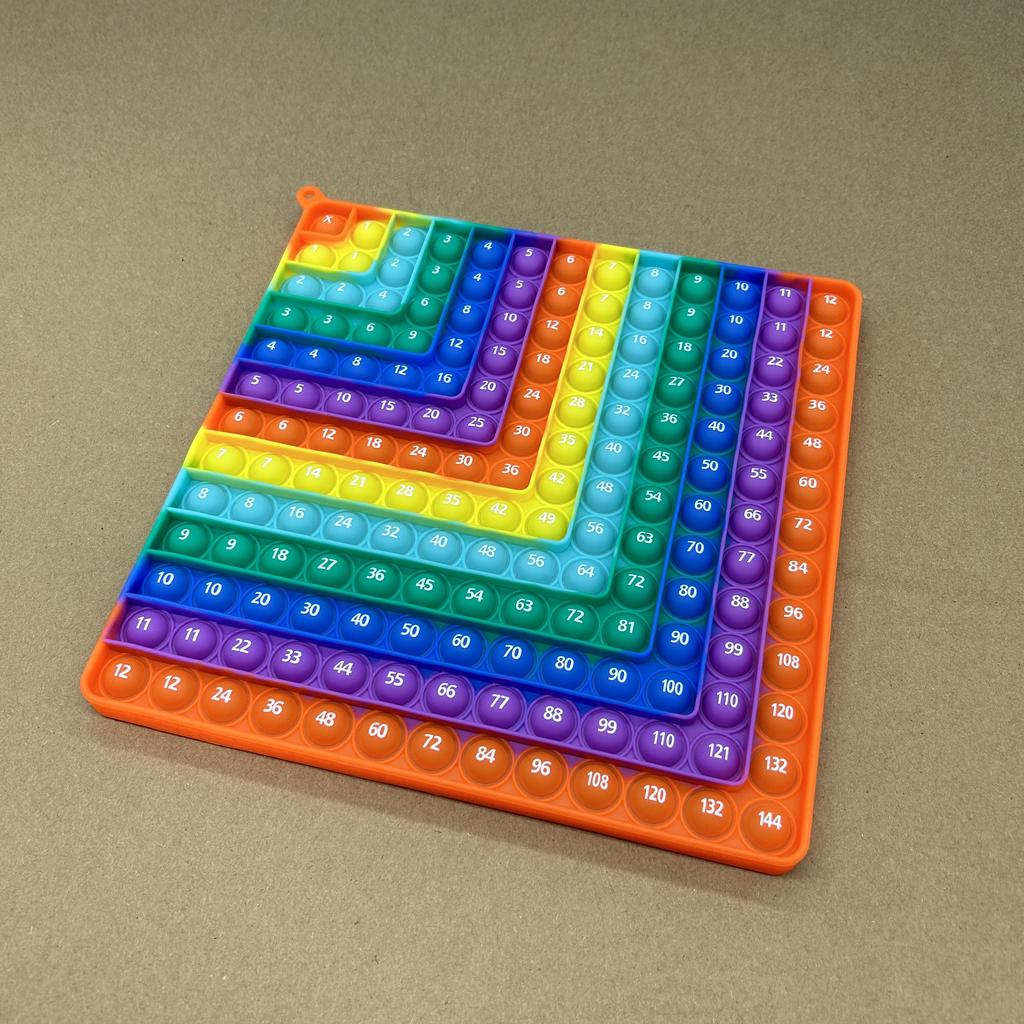Prática de Multiplicação Jogos de Matemática, Tabuada 12x12 Jogos de Tabuleiro Atividade de Aprendizagem, Brinquedos de Ensino de Matemática Presentes de Papelaria