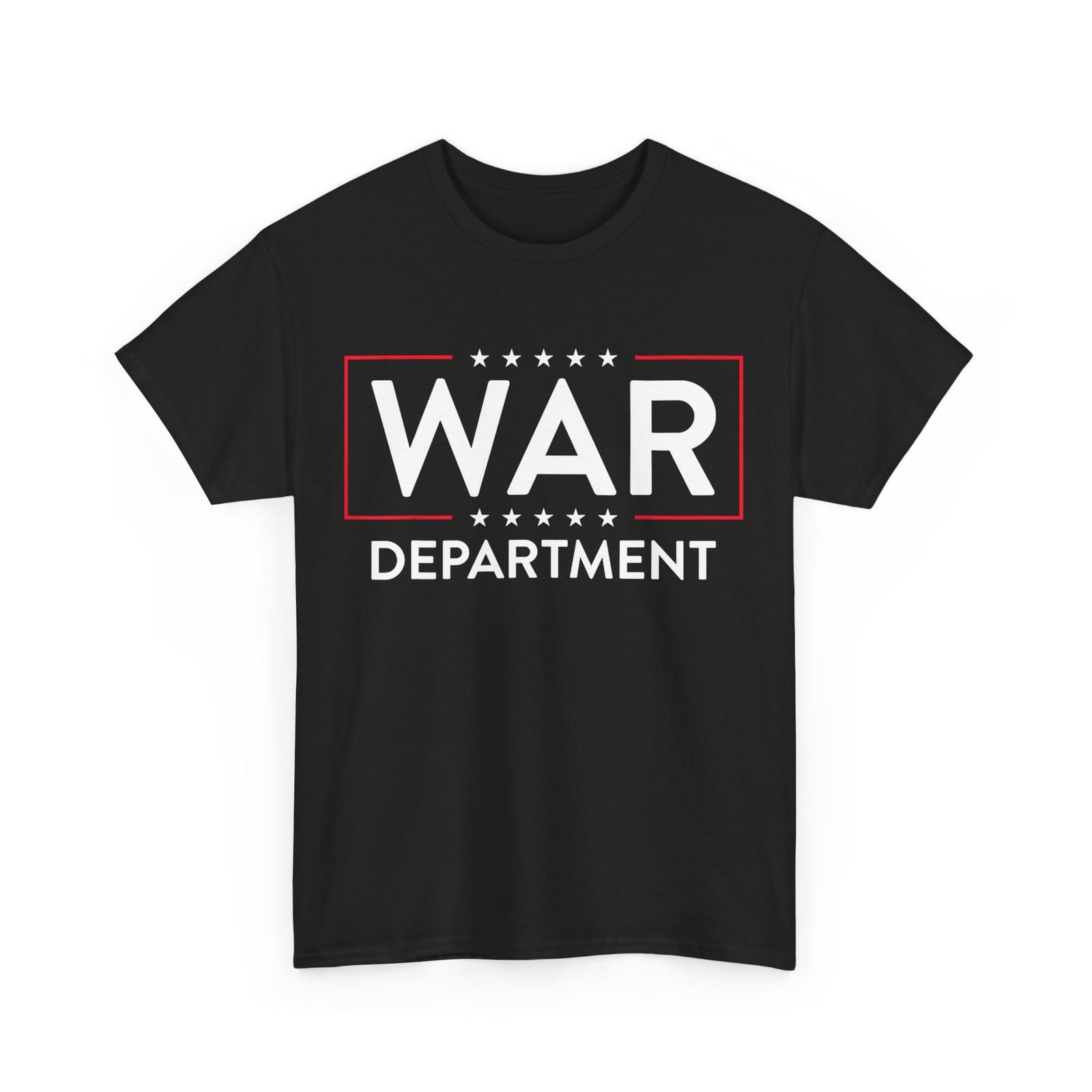 War Department - Department Of War Department of Defense T-Shirt Mens Womens Tees Top S